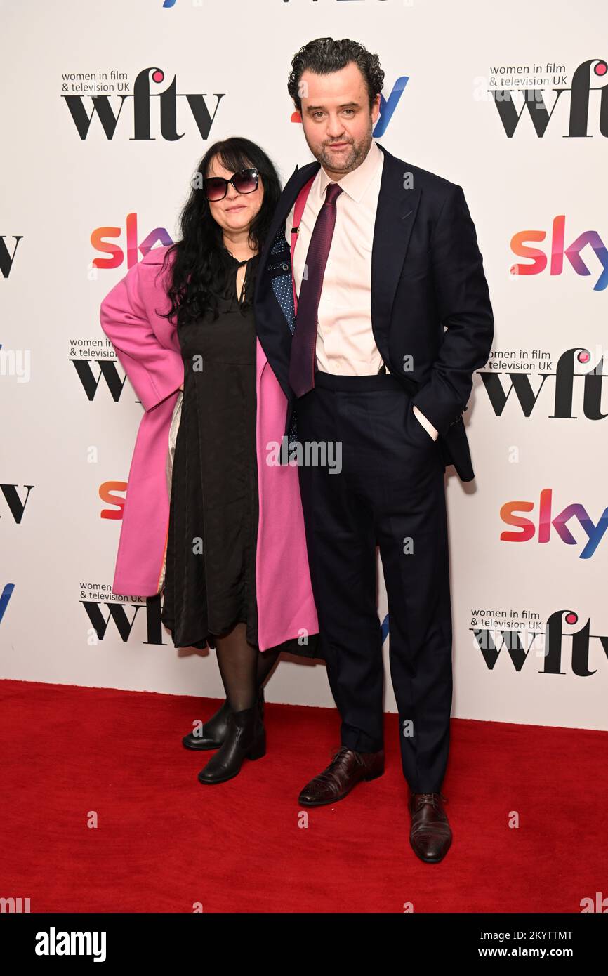 London, UK. 2 December 2022. Louise Burton and Daniel Mays attending the Women in Film and TV Awards at the London Hilton Park Lane, central London. Picture date: Friday December 2, 2022. Photo credit should read: Matt Crossick/Empics/Alamy Live News Stock Photo