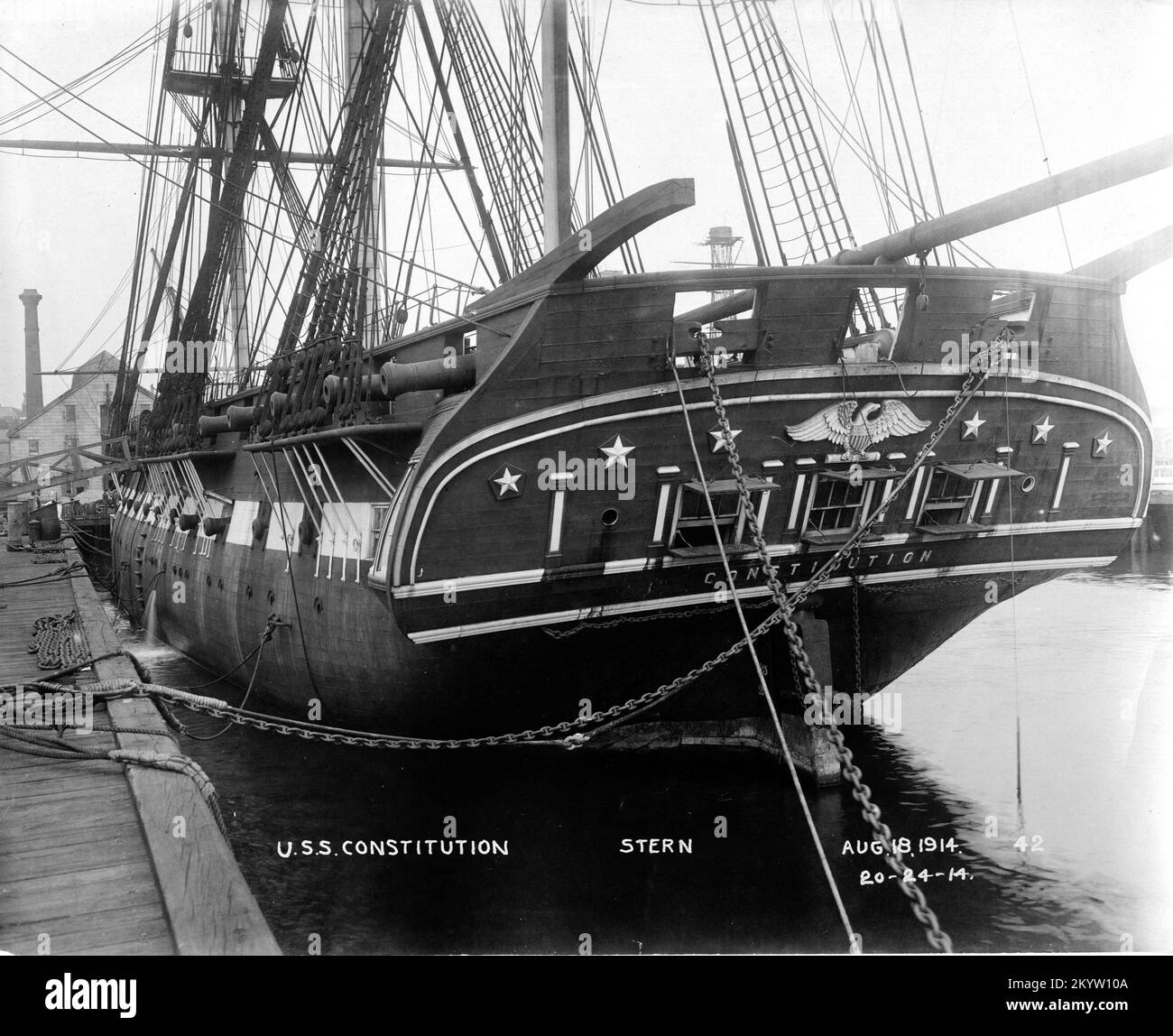 USS Constitution Stern , Ships, Naval Vessels, Boats, Naval History
