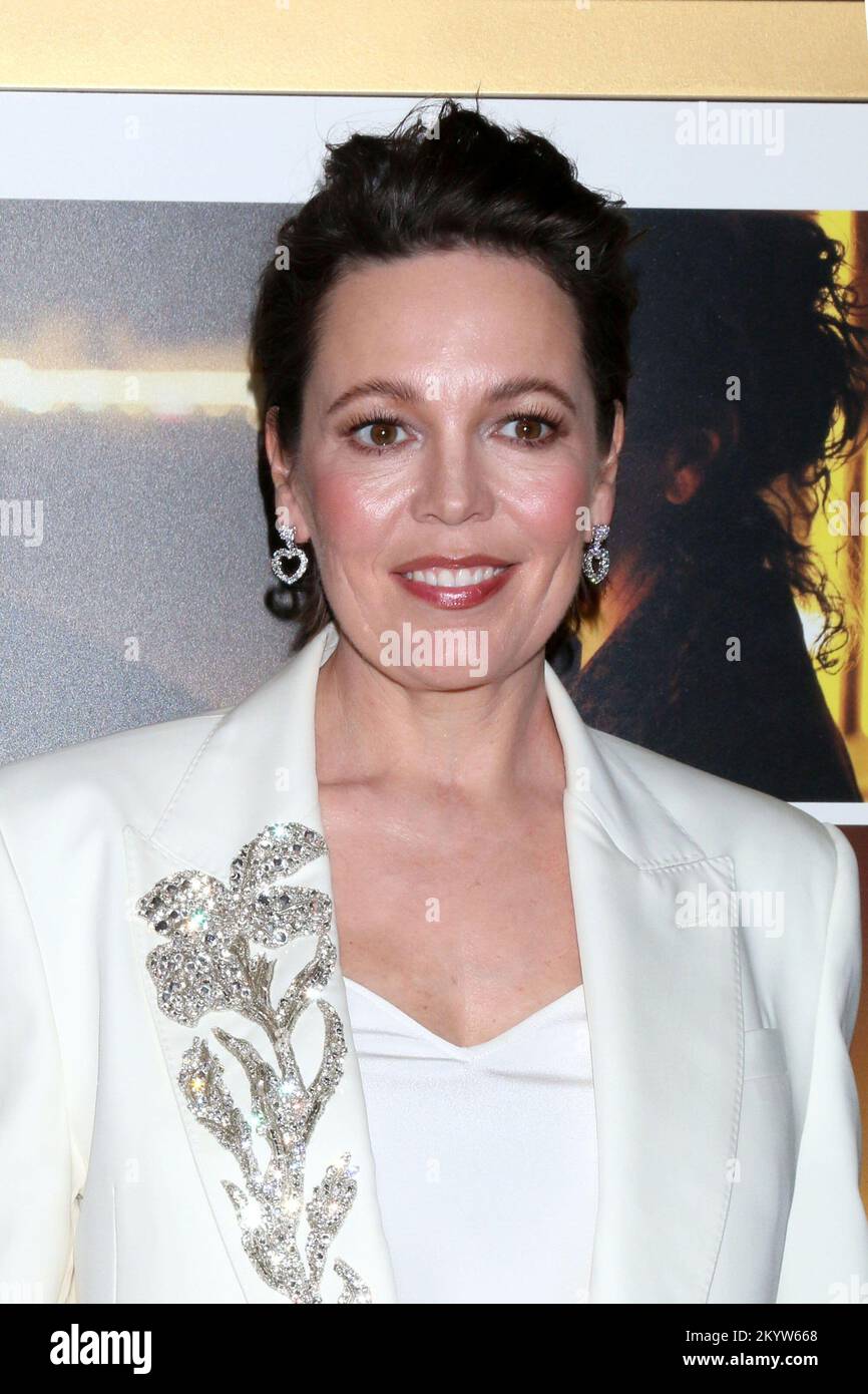 Beverly Hills, CA. 1st Dec, 2022. Olivia Colman at arrivals for EMPIRE OF LIGHT Premiere, Samuel Goldwyn Theater, Beverly Hills, CA December 1, 2022. Credit: Priscilla Grant/Everett Collection/Alamy Live News Stock Photo