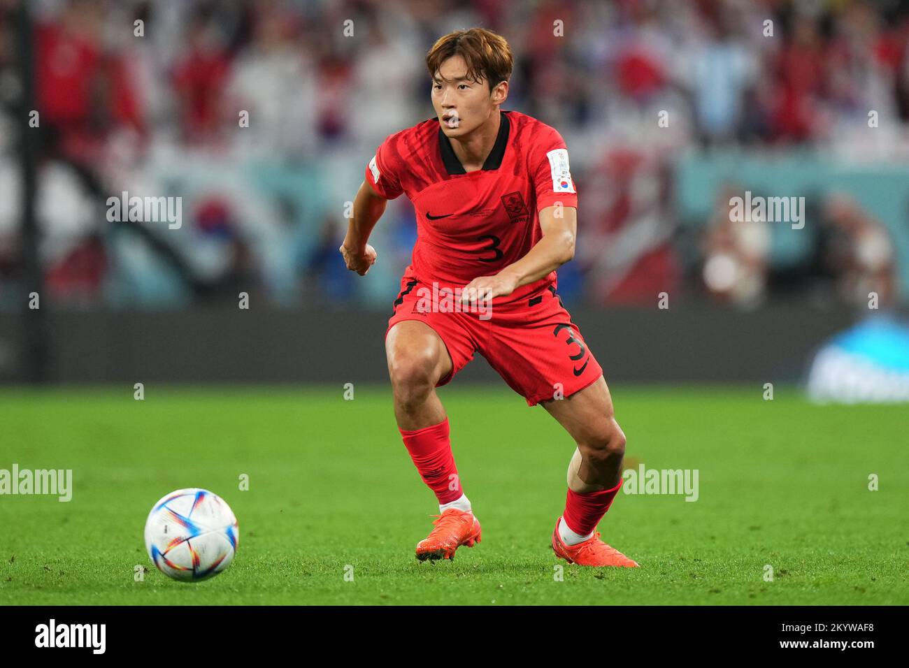 Doha, Qatar. Dec 2, 2022, Kim Jinsu of South Korea during the FIFA ...