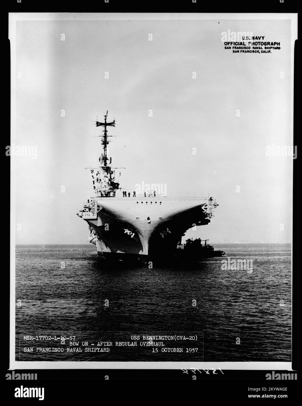 CVA 20 Bennington [19-NN-CVA 20 Bennington-158194] , Ships, Naval ...