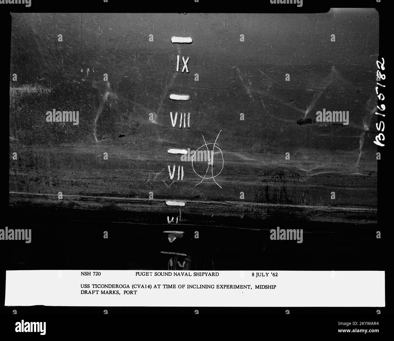 CVA 14 Ticonderoga [19-NN-CVA 14 Ticonderoga-165182] , Ships, Naval ...