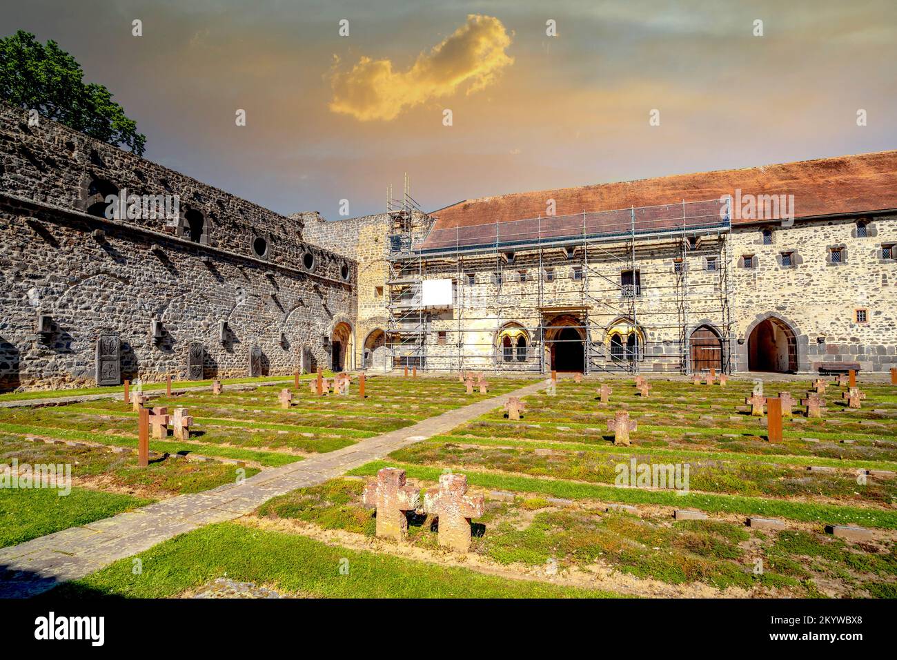 Abbey Arnsburg, Lich, Germany Stock Photo Alamy