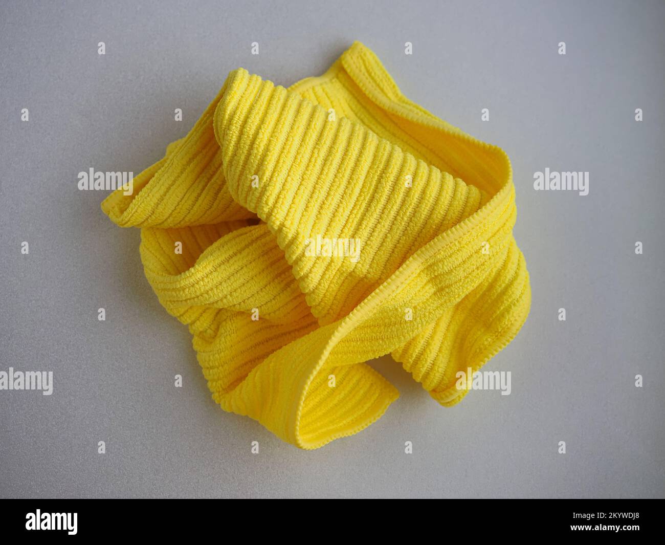 kitchen towel microfiber dissected fiber Stock Photo