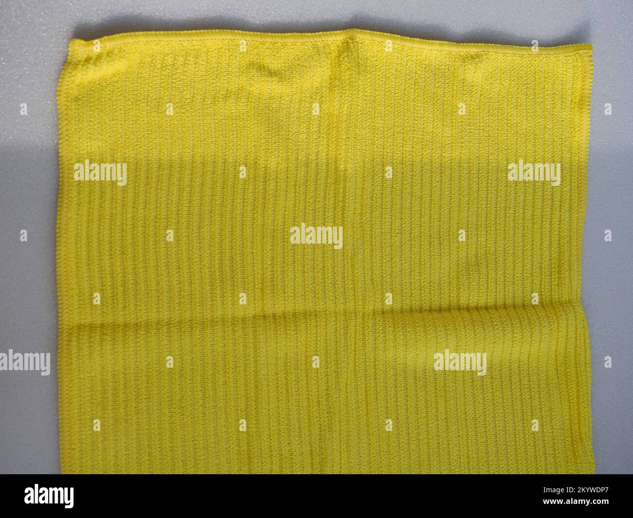 kitchen towel microfiber dissected fiber Stock Photo