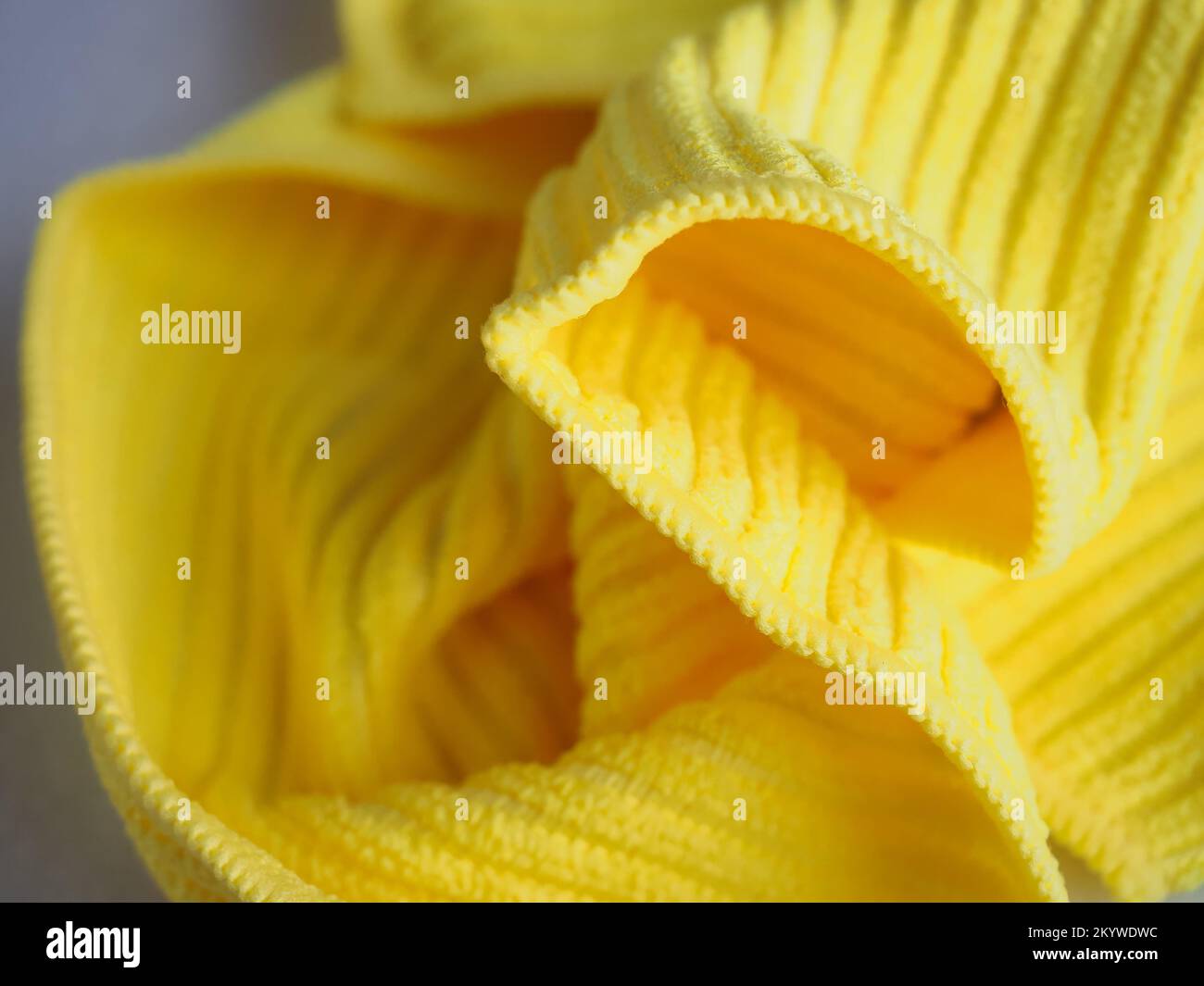 kitchen towel microfiber dissected fiber Stock Photo