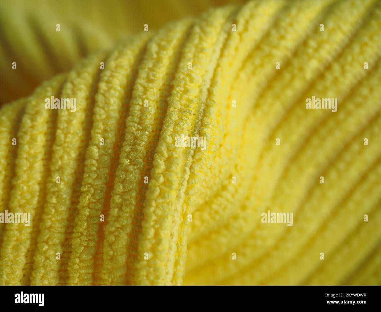 kitchen towel microfiber dissected fiber Stock Photo
