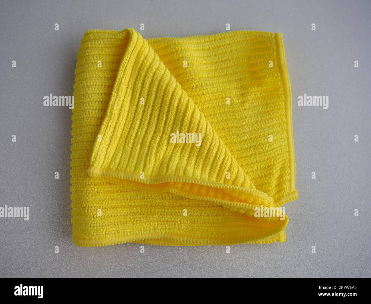 kitchen towel microfiber dissected fiber Stock Photo