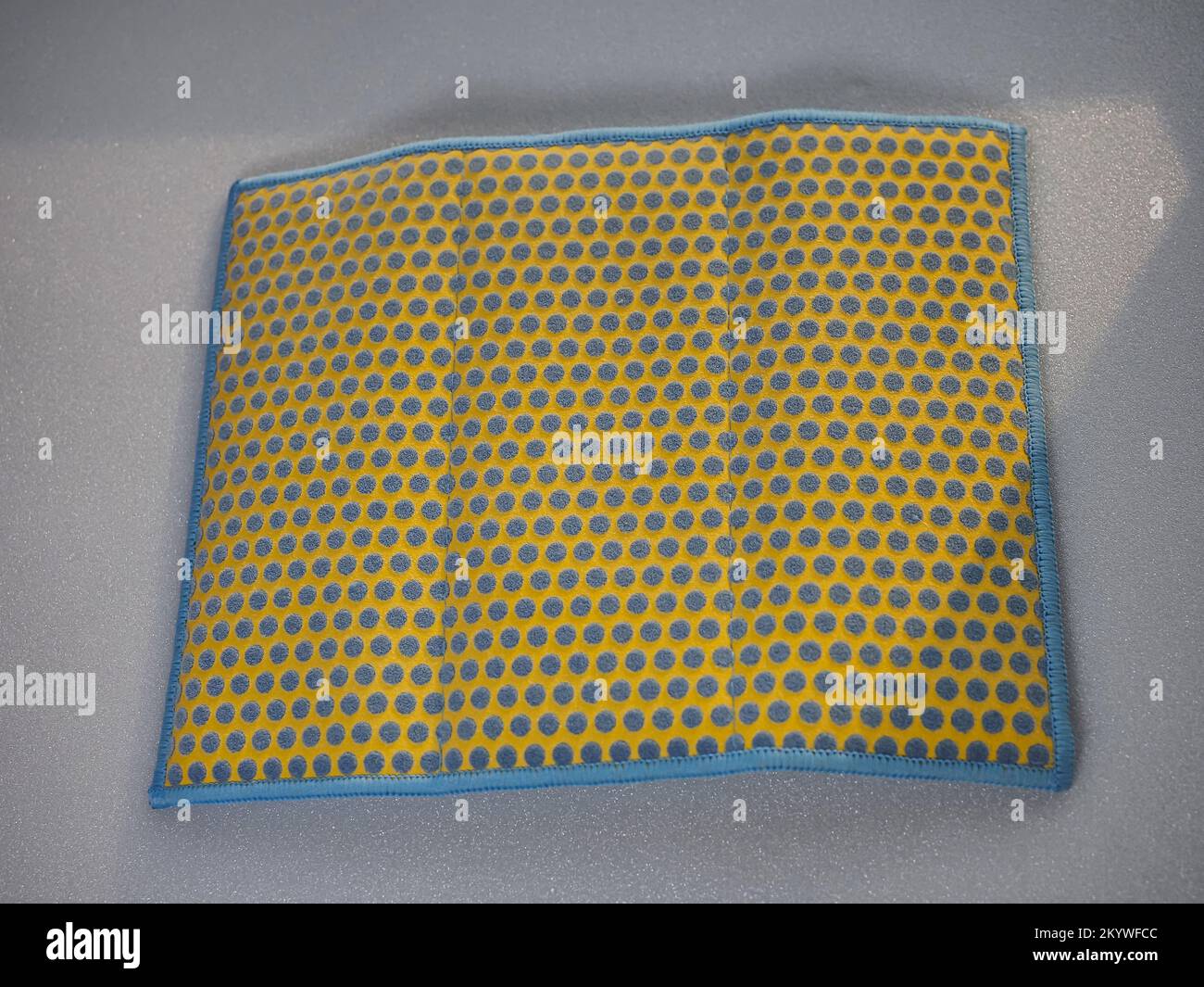 kitchen towel microfiber dissected fiber Stock Photo