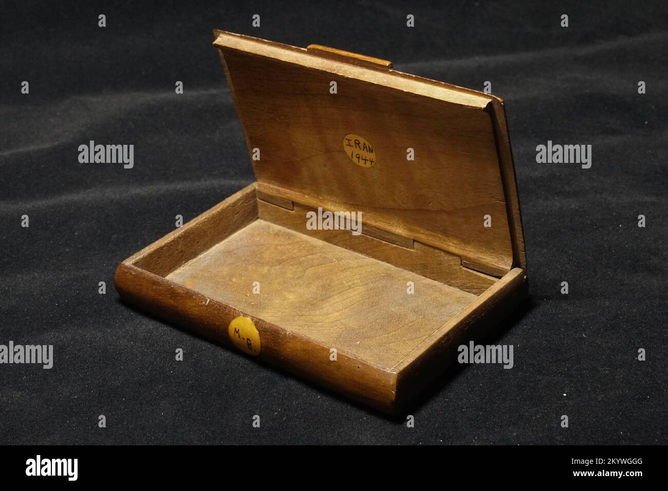 Small Antique Inlayed Wooden Box Stock Photo - Alamy