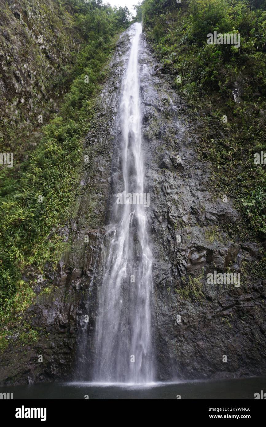 White waterfall reunion island hi-res stock photography and images - Alamy