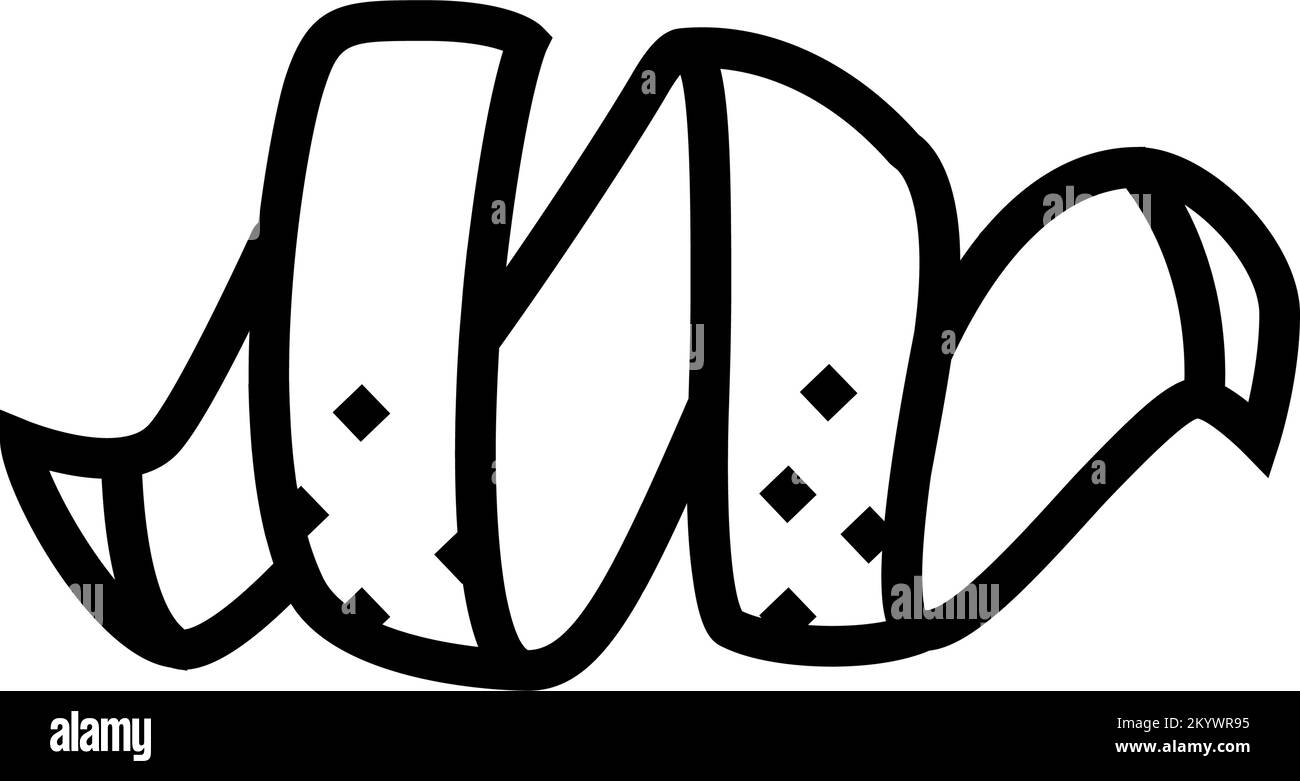 peel clementine line icon vector illustration Stock Vector Image & Art