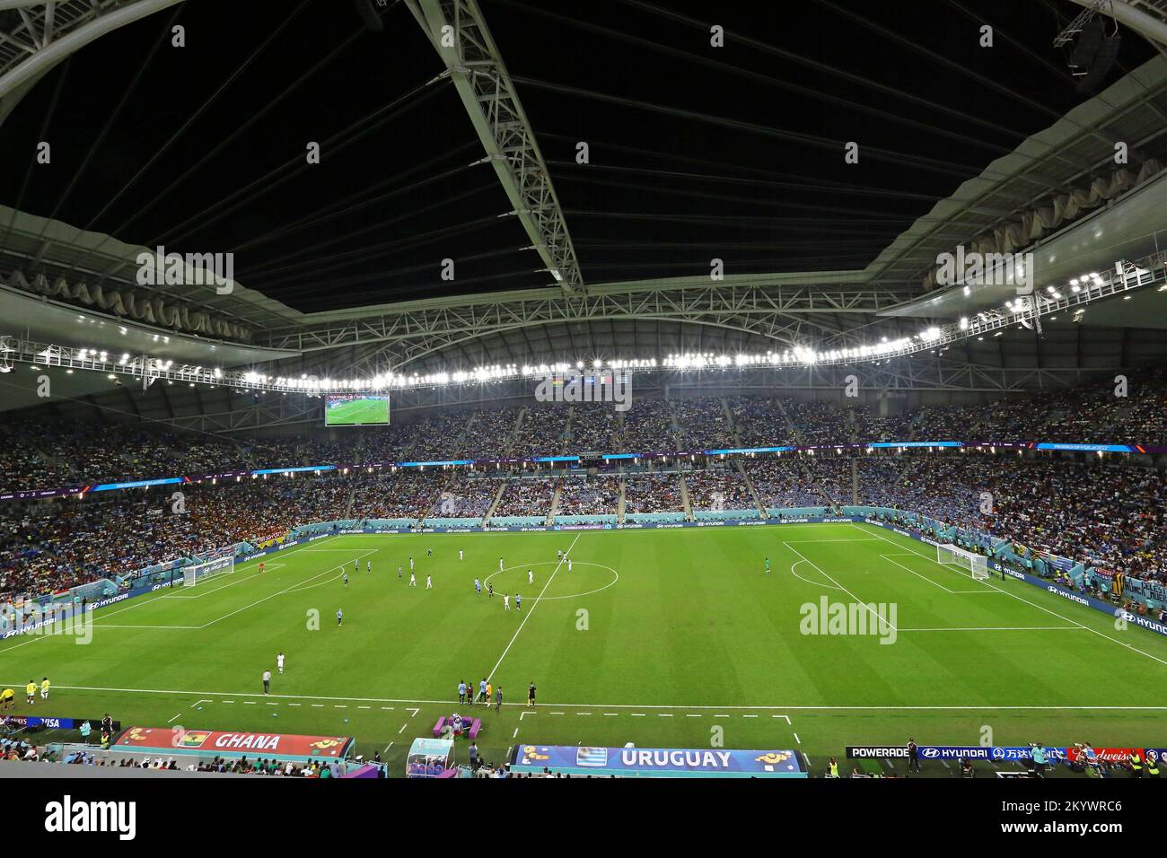 Qatar. 02nd Dec, 2022. Vista do Estádio Al Janoub, durante a partida entre Gana e Uruguai, pela 3ª rodada do Grupo H da Copa do Mundo FIFA Qatar 2022, nesta sexta-feira 02./PRESSINPHOTO Credit: PRESSINPHOTO SPORTS AGENCY/Alamy Live News Stock Photo