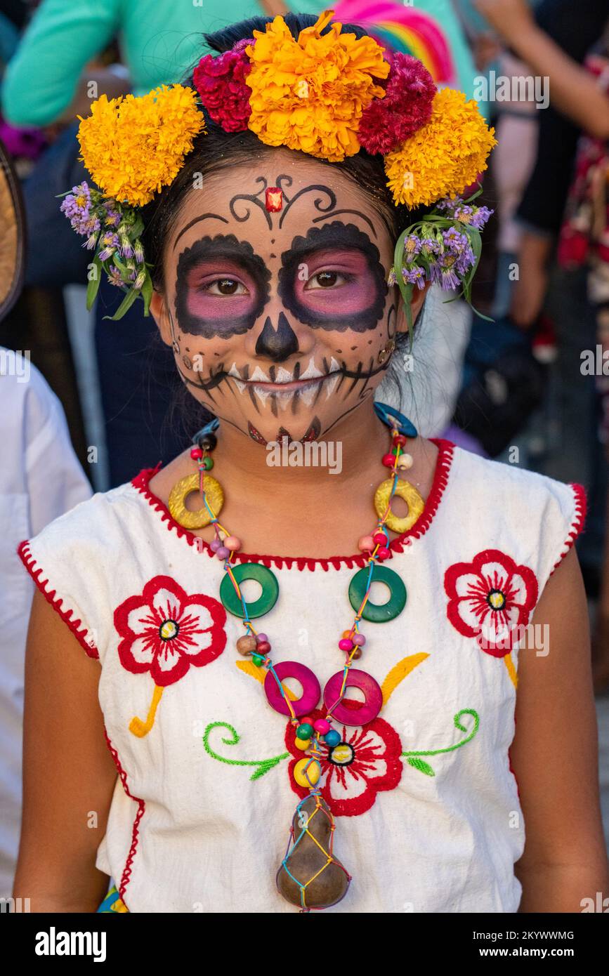 Day of the Dead Girl Childrens Costume Day of the Dead Girl Childrens Costume