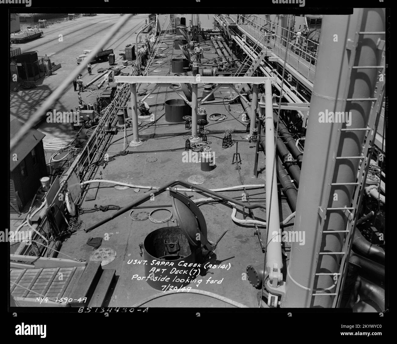 AO-141 Sappa Creek [19-NN-AO-141 Sappa Creek-134430A] , Ships, Naval ...