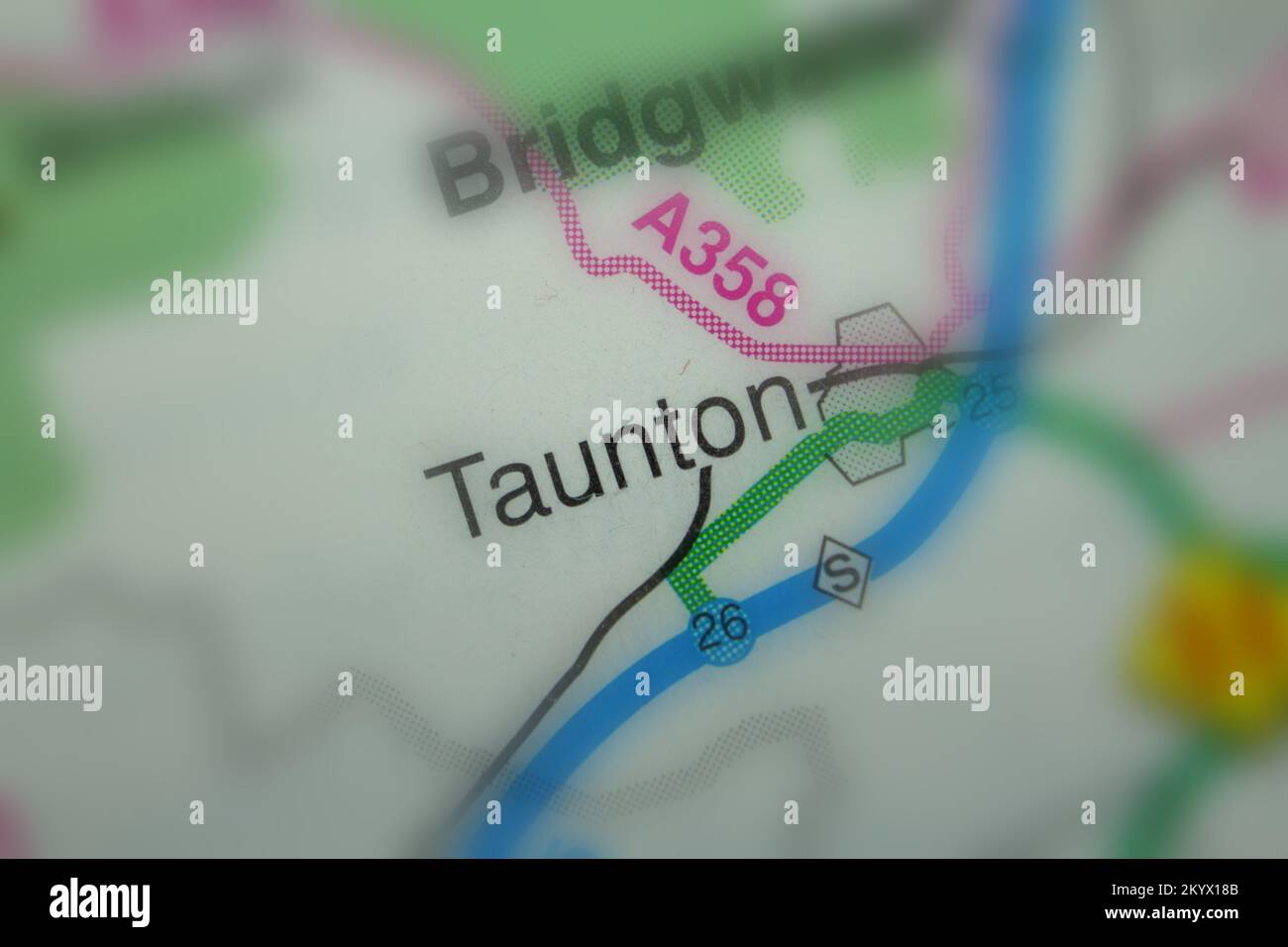 Taunton Street Map