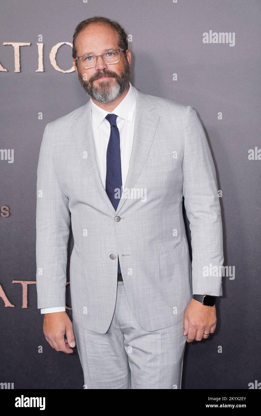 David Denman attends the European Premiere of Emancipation at the Vue West End, Leicester Square, London. Picture date: Friday December 2, 2022. Stock Photo