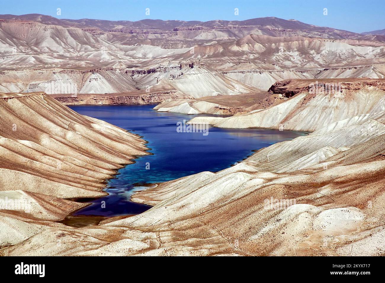 Band-e Amir lakes near Bamyan (Bamiyan) in Central Afghanistan ...