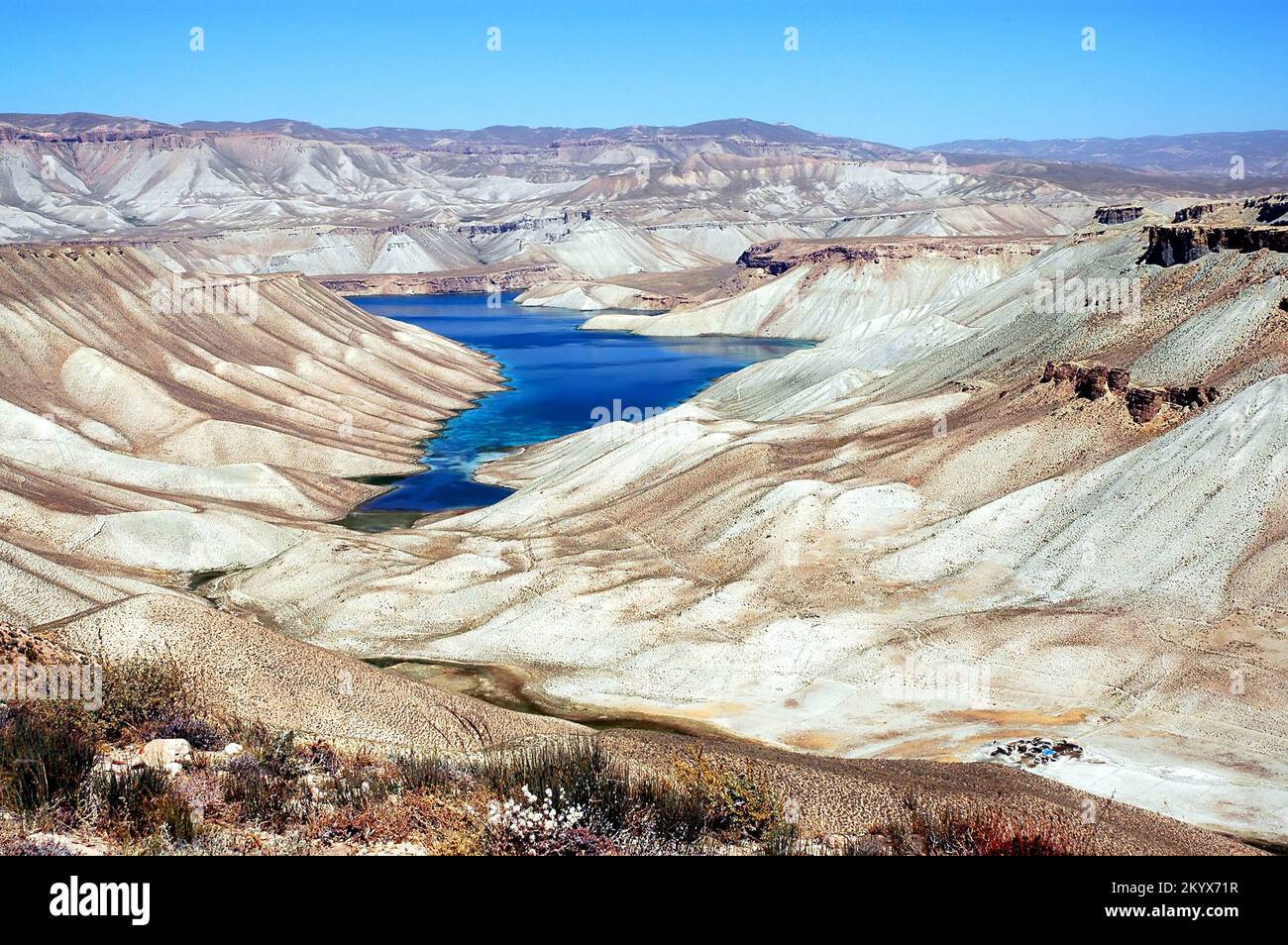 Band-e Amir lakes near Bamyan (Bamiyan) in Central Afghanistan ...