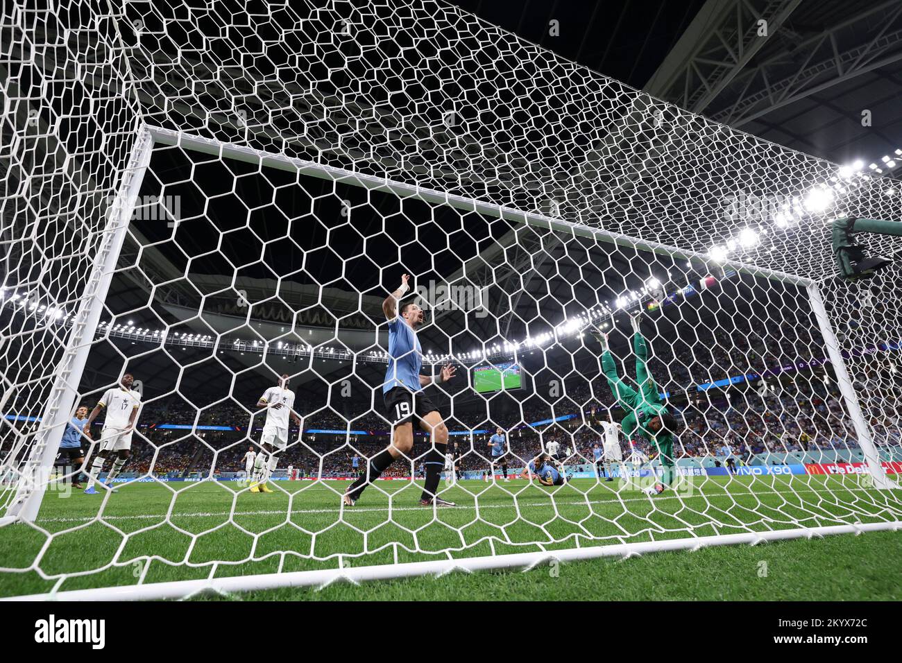 Detailed Ghana Goalkeeper Ati-zigi Injured During World Cup Match Against Panama Background Concept Detailed Ghana Goalkeeper Ati-zigi Injured During World Cup Match Against Panama Background Concept
