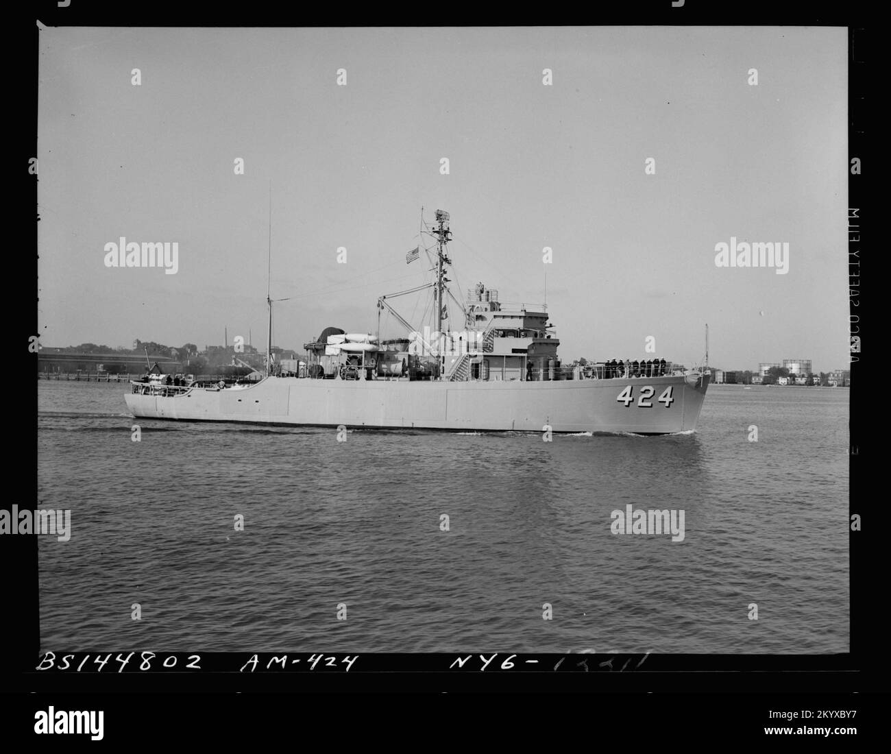 AM-424 Bold , Ships, Naval Vessels, Boats, Naval History, Navy Stock Photo