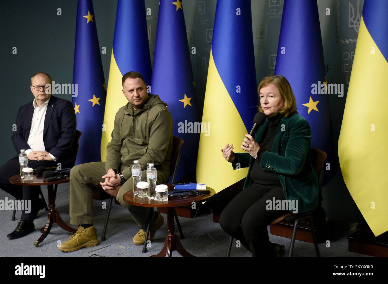 KYIV, UKRAINE DECEMBER 2, 2022 ViceChair of the European