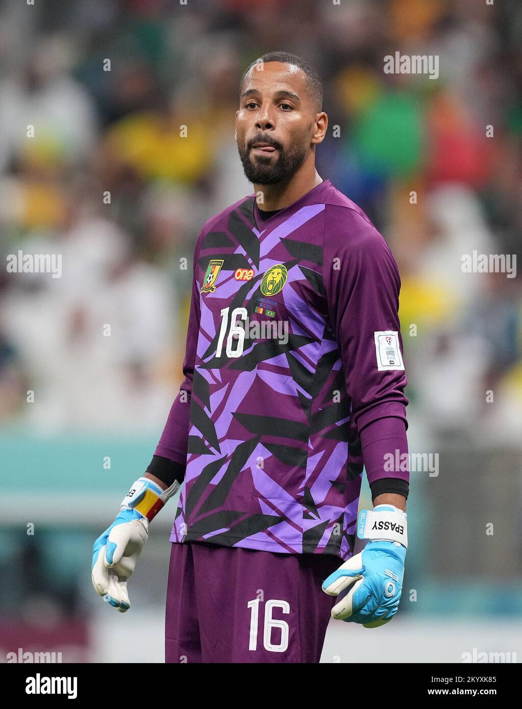 Ghana goalkeeper Manaf Nurudeen during the FIFA World Cup Group G match at the Lusail Stadium in Lusail, Qatar. Picture date: Friday December 2, 2022. Stock Photo