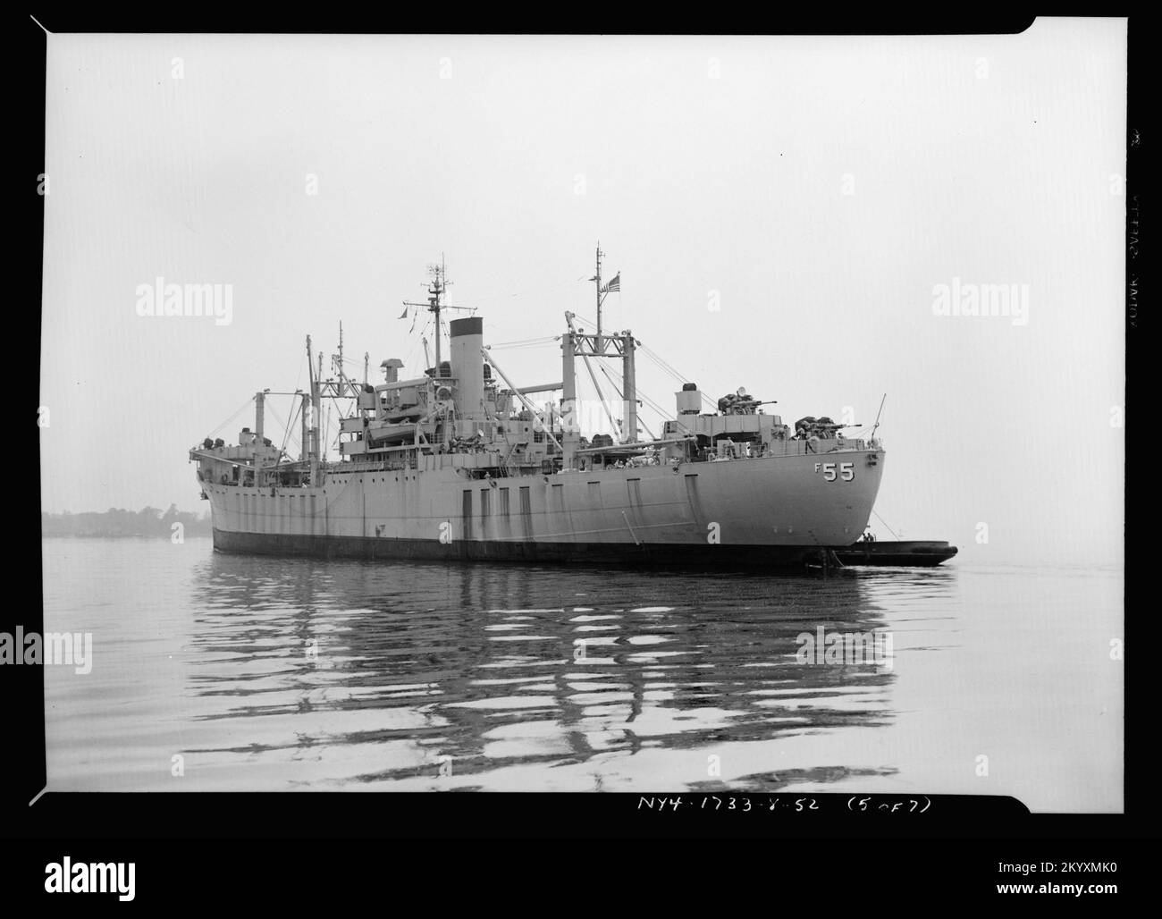 AF-55 Aludra , Ships, Naval Vessels, Boats, Naval History, Navy Stock Photo