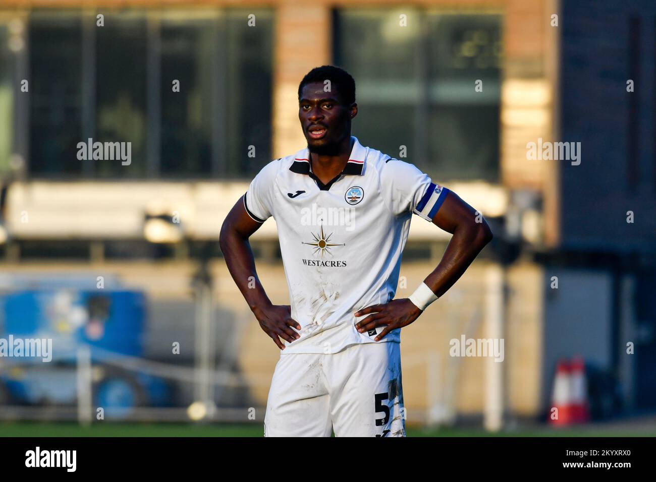 Swansea, Wales. 2 December 2022. Wasiri Williams of Swansea City during ...