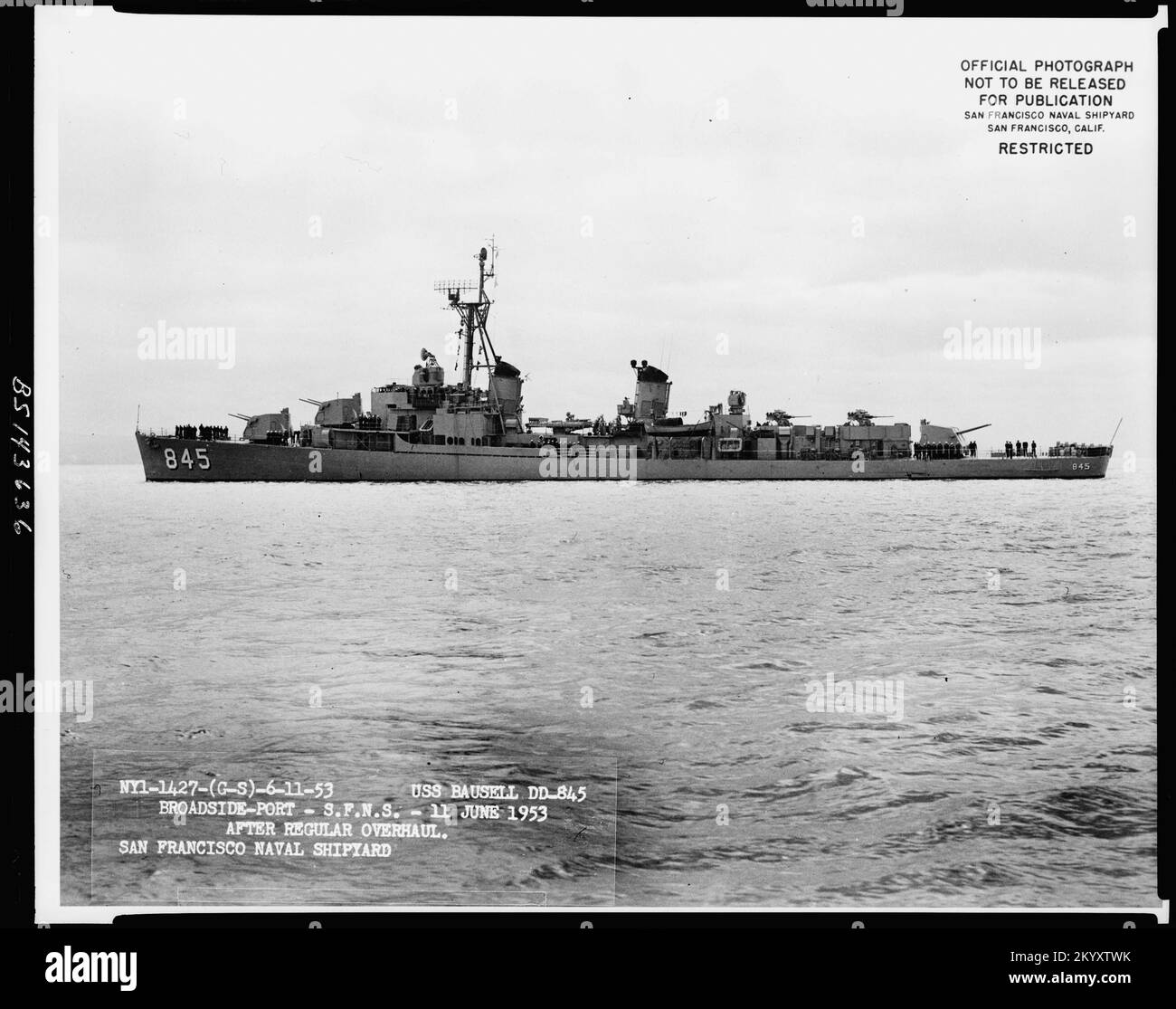 DD-845 Bausell , Ships, Naval Vessels, Boats, Naval History, Navy Stock ...