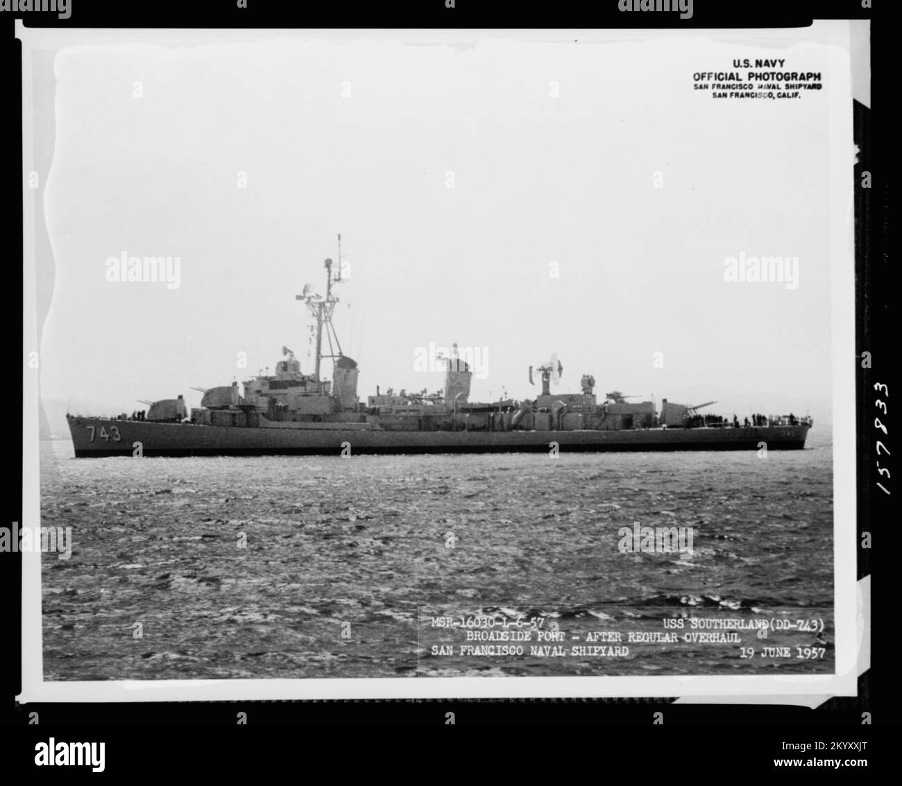 DD-743 Southerland , Ships, Naval Vessels, Boats, Naval History, Navy ...