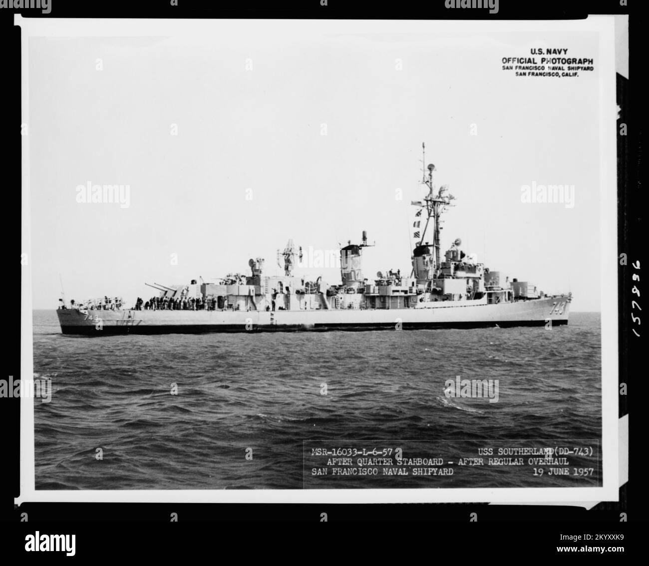 DD-743 Southerland , Ships, Naval Vessels, Boats, Naval History, Navy ...