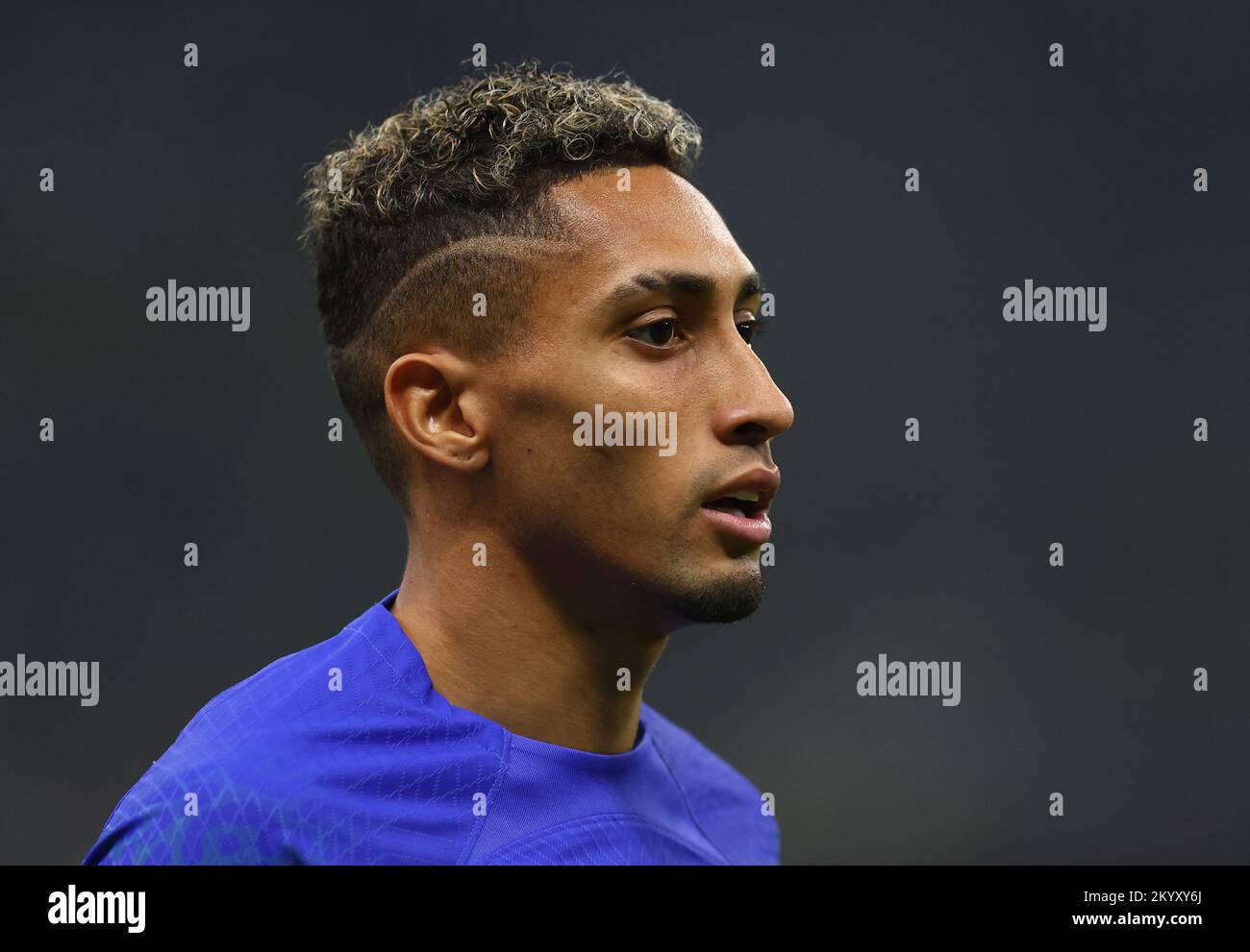 Doha, Qatar, 2nd December 2022.  Raphael Raphina of Brazil during the FIFA World Cup 2022 match at Lusail Stadium, Doha. Picture credit should read: David Klein / Sportimage Credit: Sportimage/Alamy Live News Stock Photo