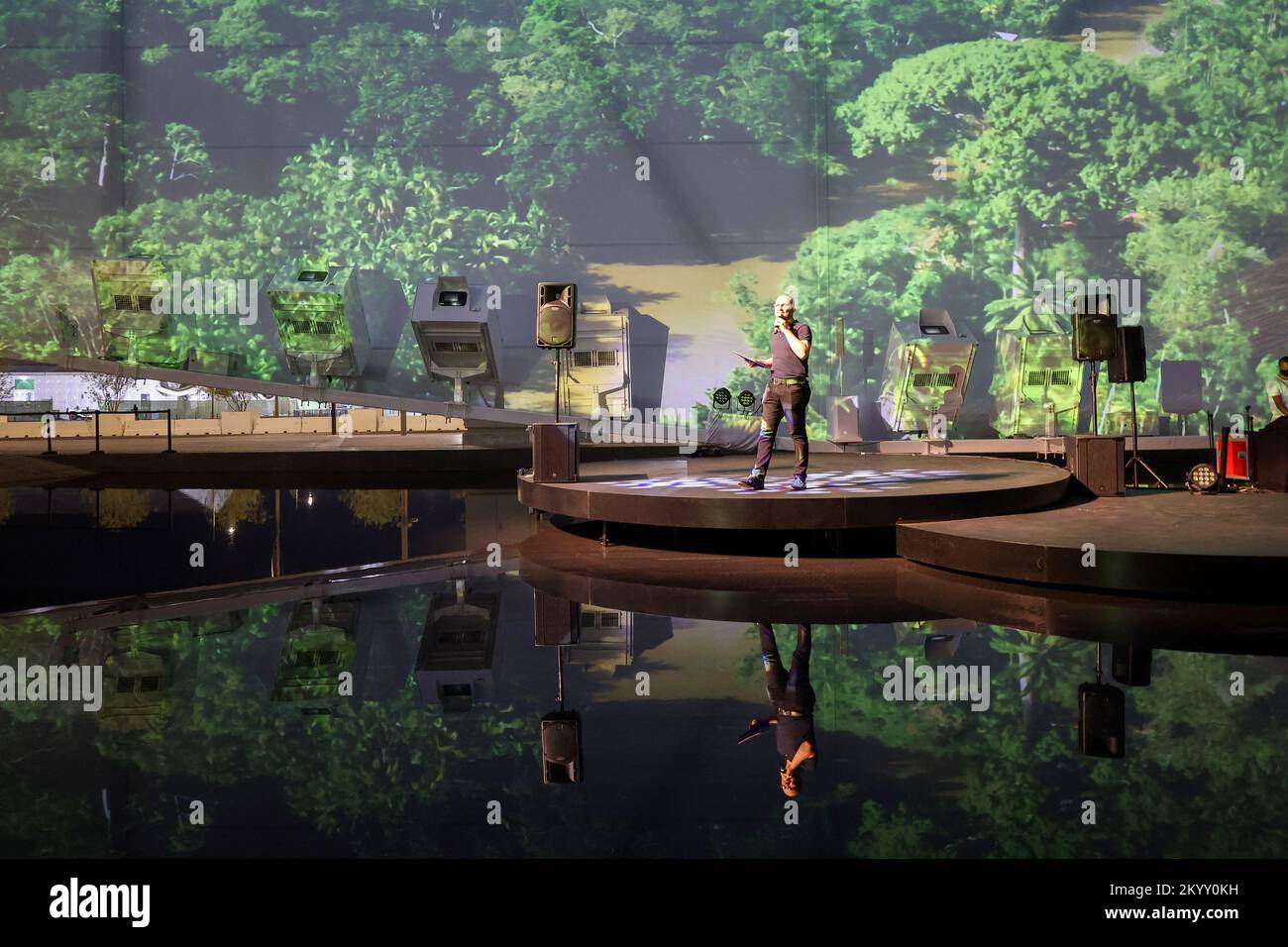 Dubai, UAE November 30, 2021 Exhibition EXPO 2020. Unusual