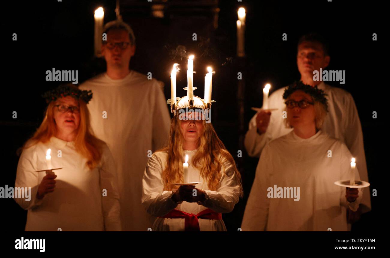 Lucia choir hi-res stock photography and images - Alamy