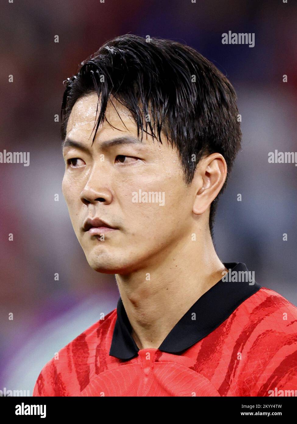 Qatar. 02nd Dec, 2022. DOHA - Young-gwon Kim of Korea Republic during the FIFA World Cup Qatar 2022 group H match between South Korea and Portugal at Education City Stadium on December 2, 2022 in Doha, Qatar. AP | Dutch Height | MAURICE OF STONE Credit: ANP/Alamy Live News Stock Photo