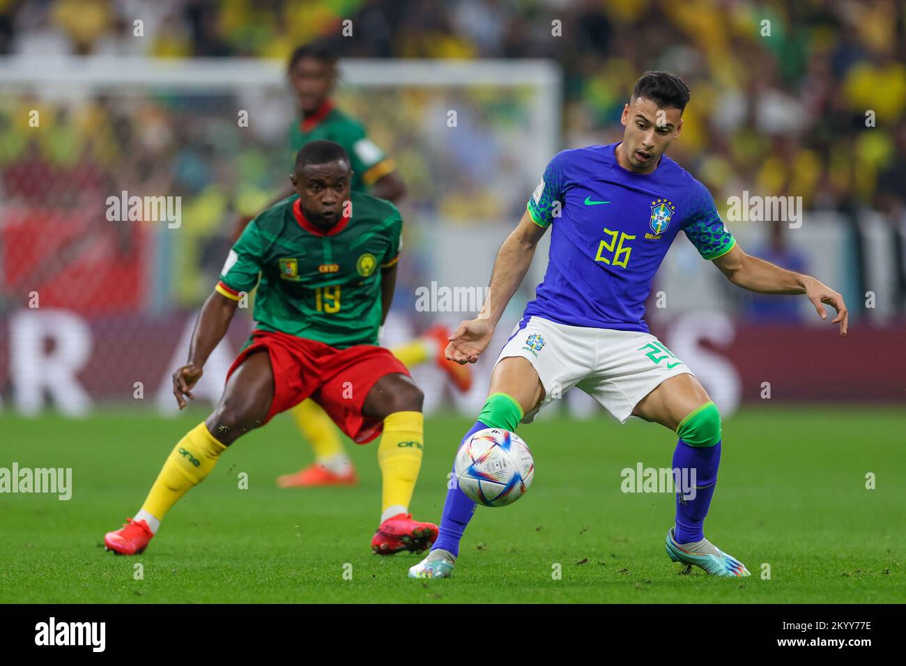 Lusail, Catar. 02nd Dec, 2022. Gabriel Martinelli during a match ...