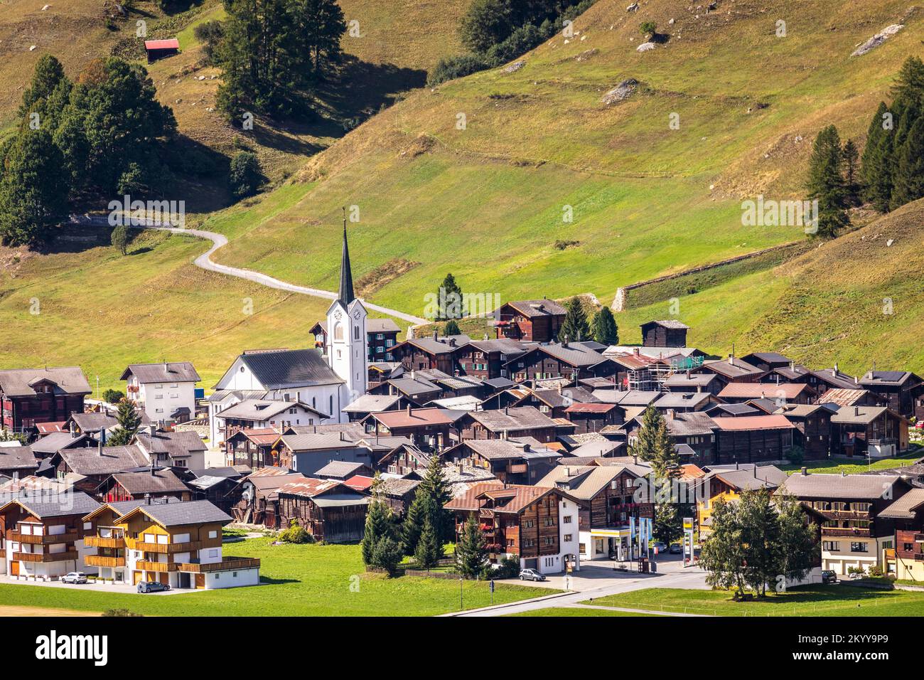 Maloja Village Switzerland Hi res Stock Photography And Images Alamy