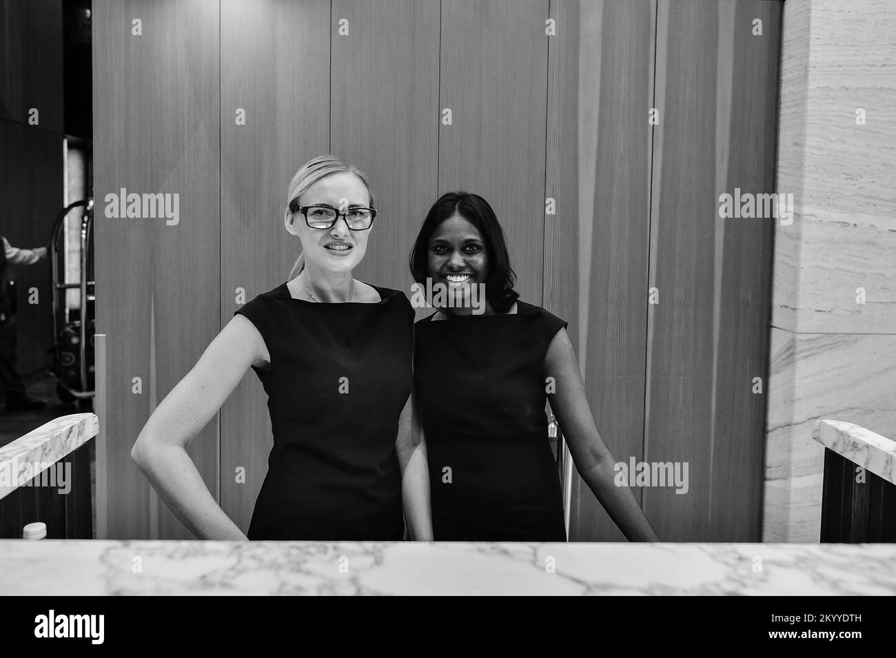 SINGAPORE - NOVEMBER 08, 2015: staff of the Marina Bay Sands Hotel
