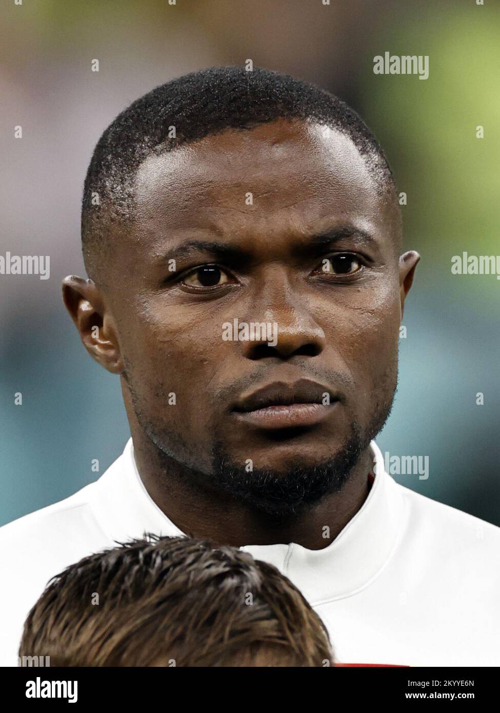 Qatar. 02nd Dec, 2022. LUSAIL CITY - Collins Fai of Cameroon during the FIFA World Cup Qatar 2022 group G match between Cameroon and Brazil at Lusail Stadium on December 2, 2022 in Lusail City, Qatar. AP | Dutch Height | MAURICE OF STONE Credit: ANP/Alamy Live News Stock Photo