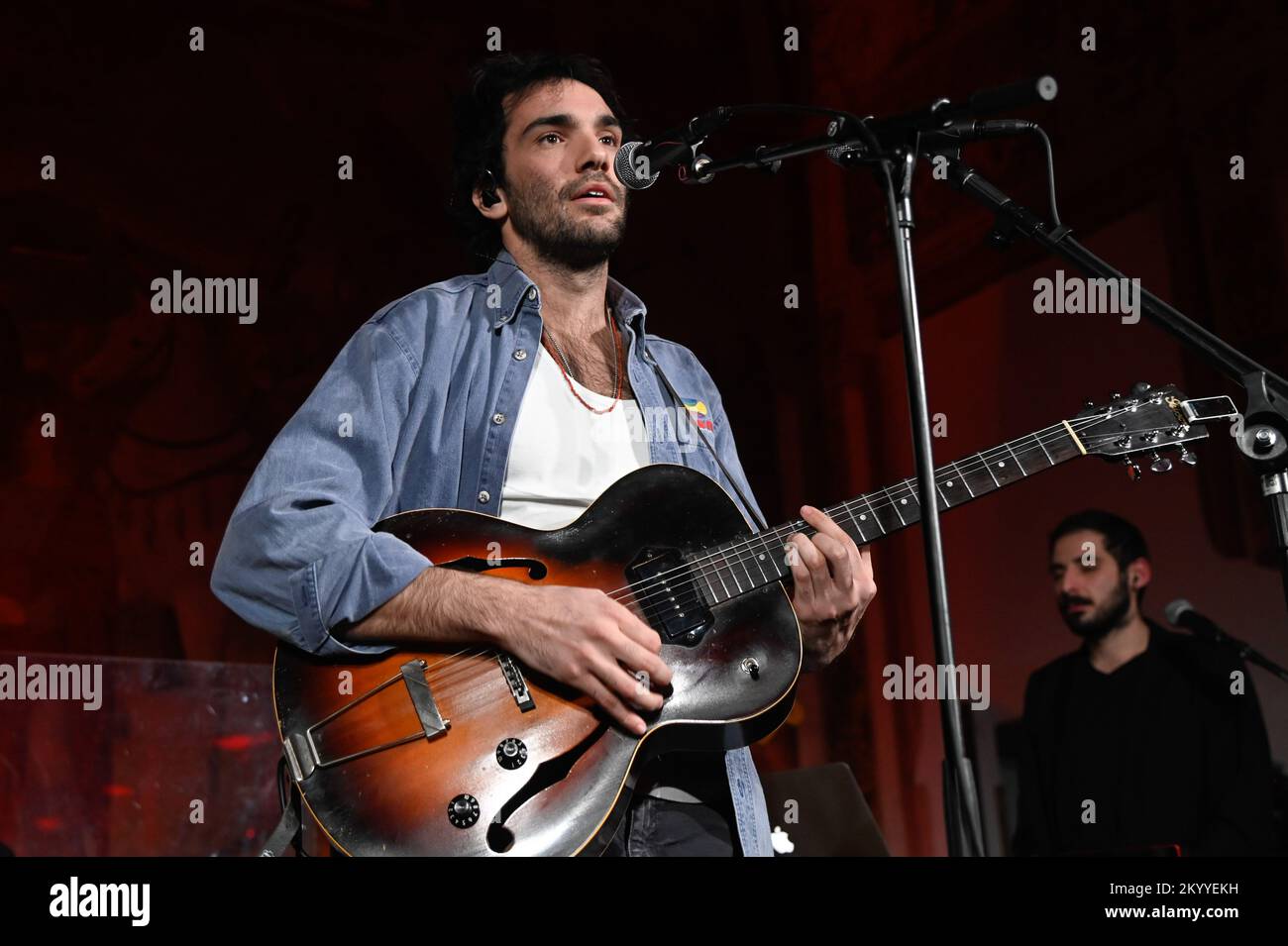 Milan, Italy. 03rd Dec, 2022. Milan, Party for the new Filo Vals single - In the photo: Filo Vals Credit: Independent Photo Agency/Alamy Live News Stock Photo