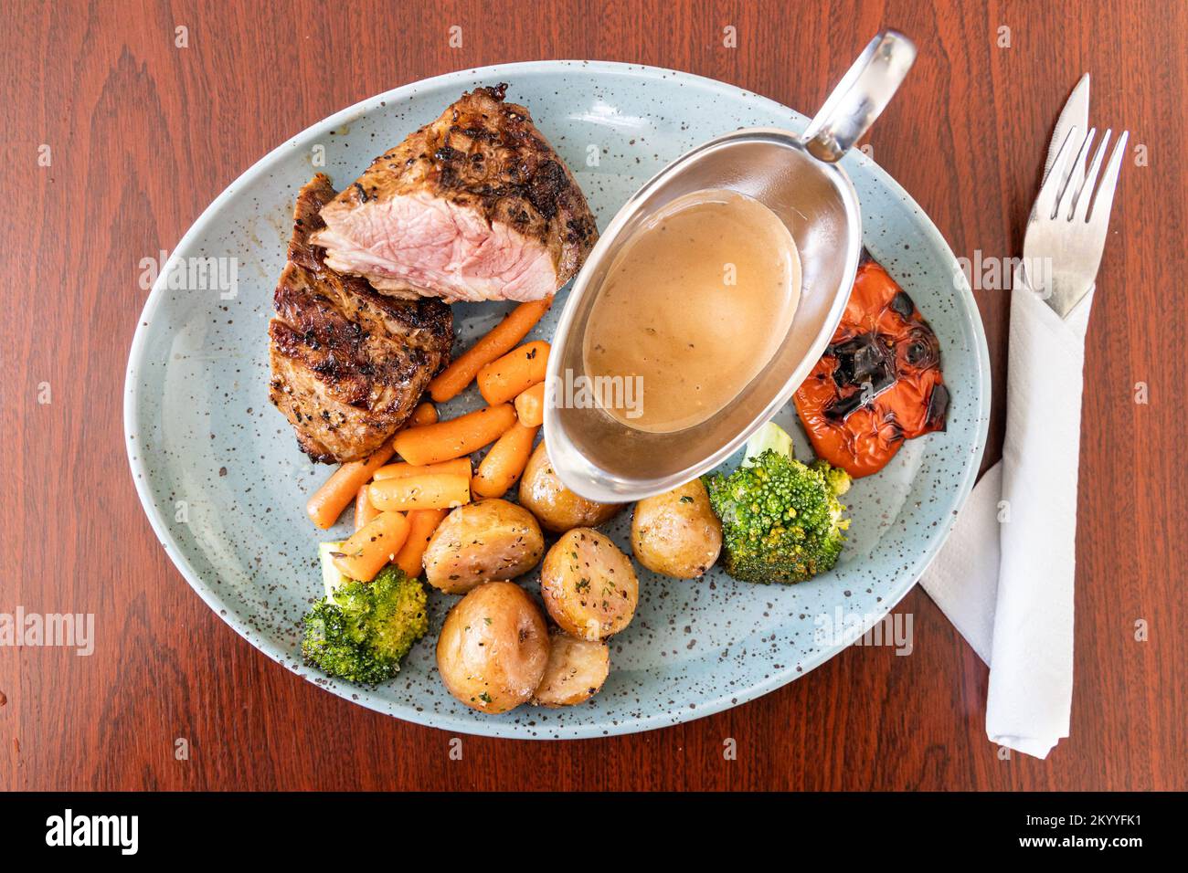 Iceland is known for their delicious lamb, a delicacy prepared roasted