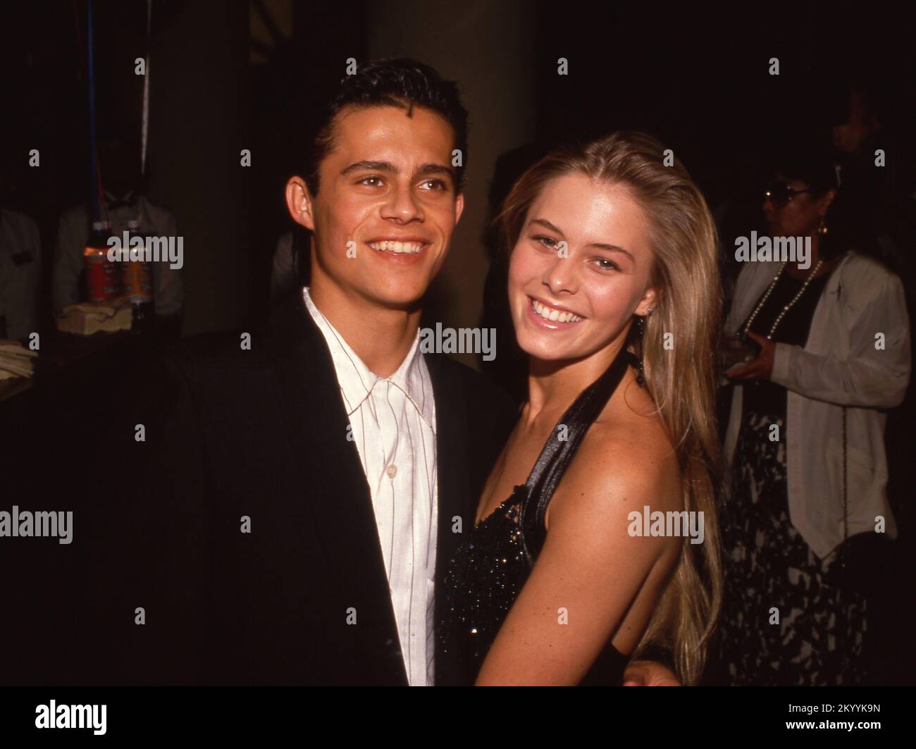 Saman and Nicole Eggert at the 10th Annual Youth in Film Awards, Registry  Hotel, Beverly Hills May 06, 1989 Credit: Ralph DominguezMediaPunch Stock  Photo - Alamy
