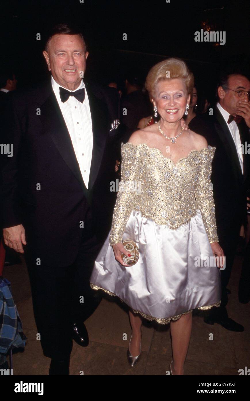 Marvin Davis and Barbara Davis 1993 Credit Ralph Dominguez/MediaPunch Stock Photo Alamy