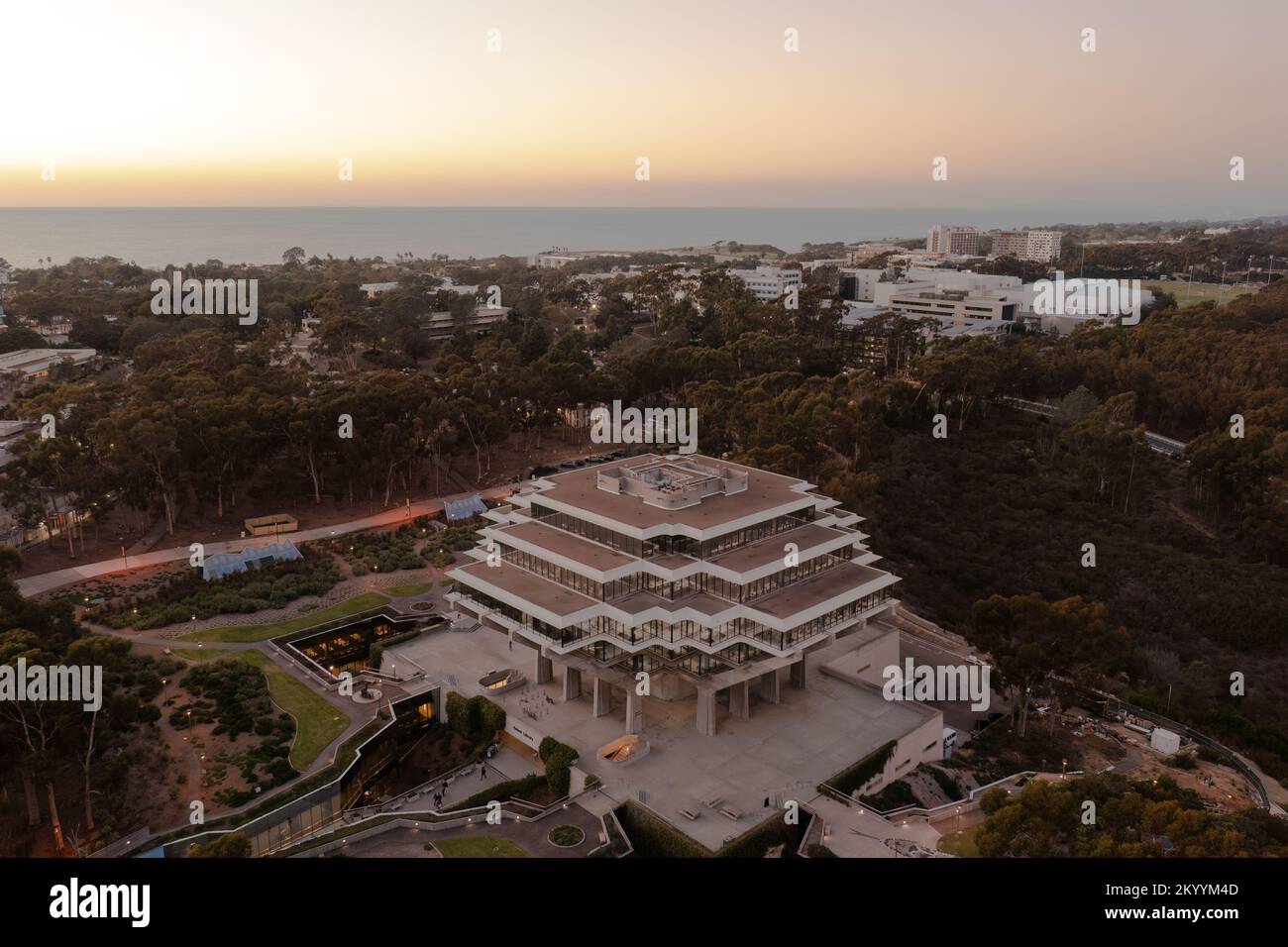 The Geisel library at the University of California San Diego, La Jolla, California Stock Photo