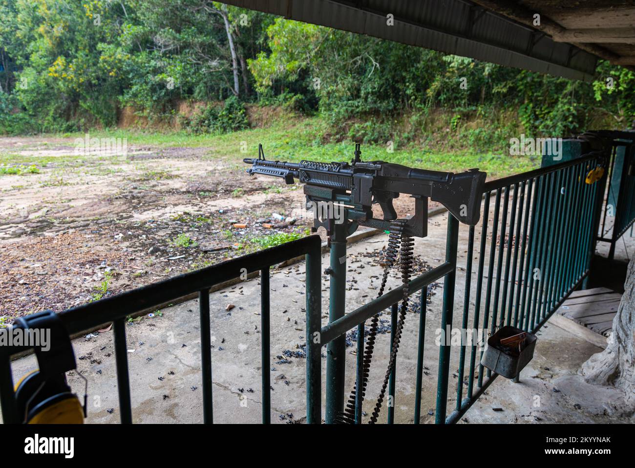 Ho Chi Minh City, Vietnam November 9, 2022 Cu Chi Tunnels near Saigon