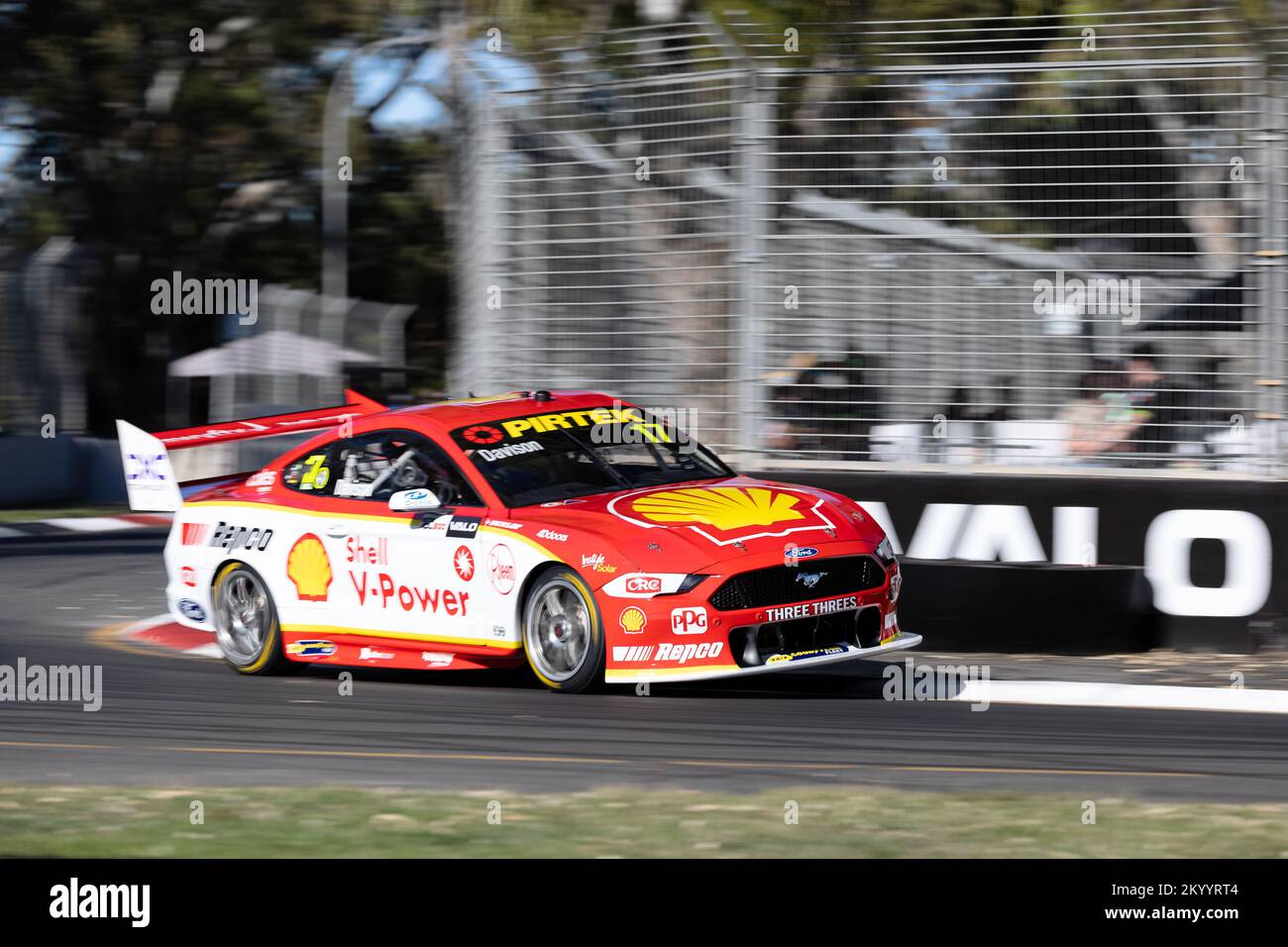 Adelaide, Australia, 2 December, 2022. Will Davison of the Shell V