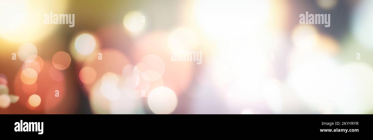 Abstract light celebration background with defocused golden lights for ...