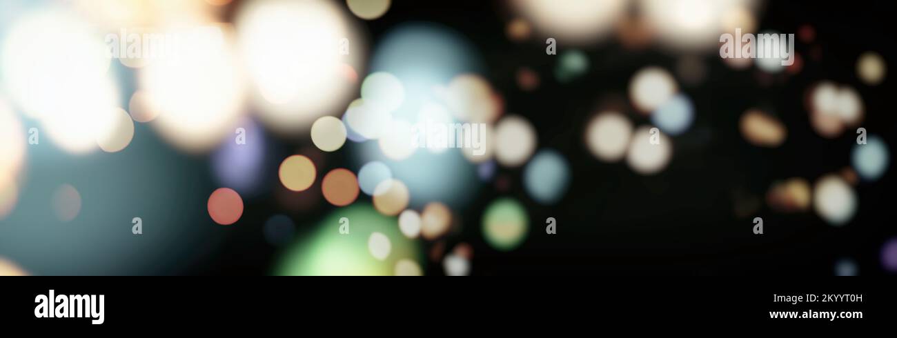 Abstract light celebration background with defocused golden lights for ...