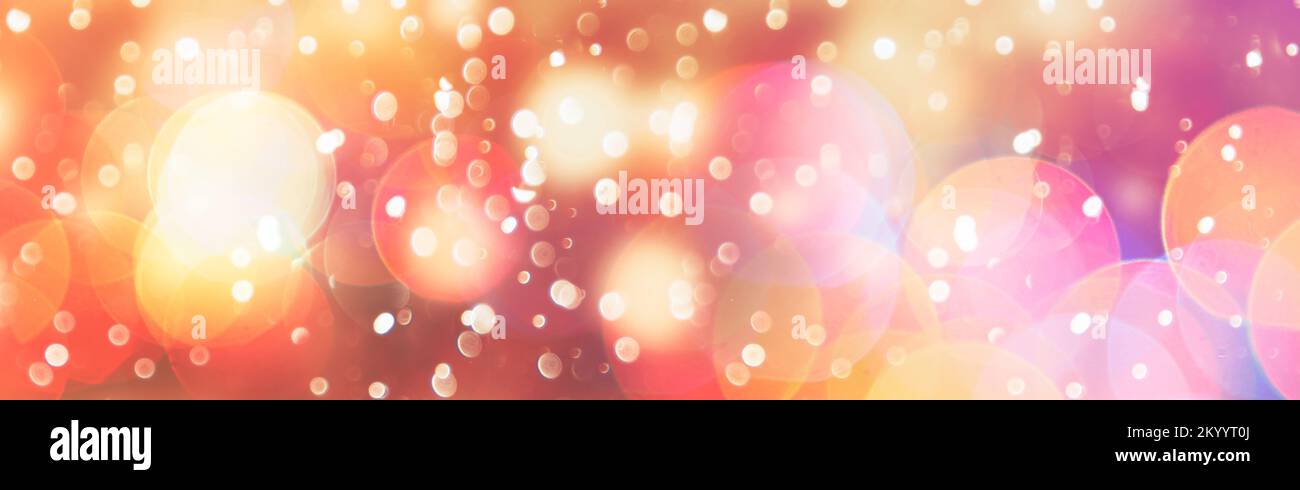 Abstract light celebration background with defocused golden lights for ...